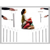 Tube carillon Healing Energy onde cérébrale SET de 5 -- 75-77 cm