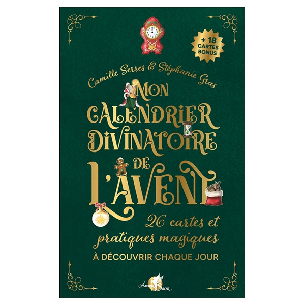 Mon calendrier divinatoire de l'Avent - 26 cartes et pratiques magiques à découvrir chaque jour