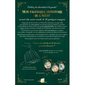 Mon calendrier divinatoire de l'Avent - 26 cartes et pratiques magiques à découvrir chaque jour