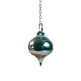 Pendule Goutte Témoin Chromé