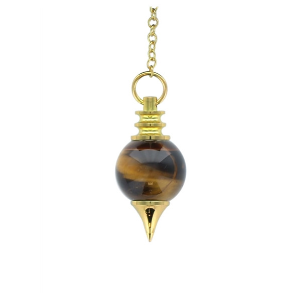 Pendule Sephoroton en Oeil de Tigre