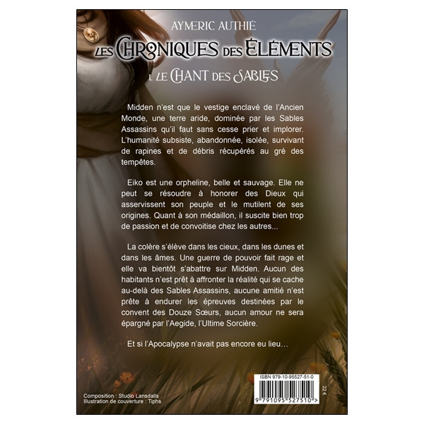 Les Chroniques des Éléments Tome 1 - Le chant des sables