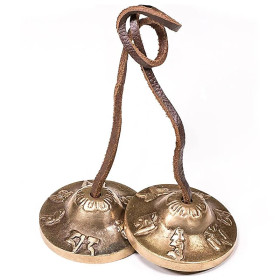 Cymbales Om Mani Padme Hum -- 250 g； 6.7 cm