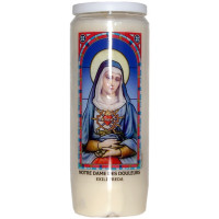 Neuvaine vitrail : Notre Dame des douleurs - Exili Freda