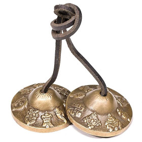 Cymbales 8 signes auspicieux -- 310 g； 7.5 cm