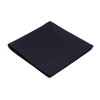 Housse de tapis de méditation en coton bio noire (GOTS) -- 65x65x5cm； 239g