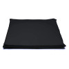 Housse de tapis de méditation en coton bio noire (GOTS) -- 65x65x5cm； 239g