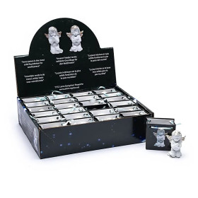 Emballé par 24, Angel Cross your Heart dans un sac cadeau - 5,3 cm