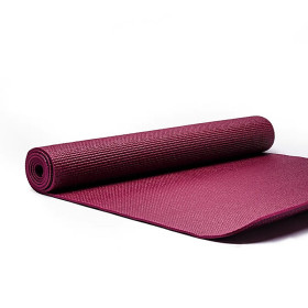Tapis Yoga PVC Yogi & Yogini Aubergine -- 1200g； 61x183x0.5cm