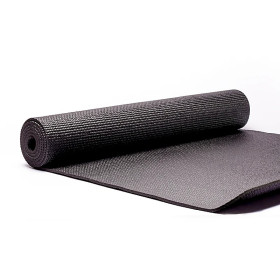 Tapis Yoga PVC Yogi & Yogini noir -- 1200g； 61x183x0.5 cm