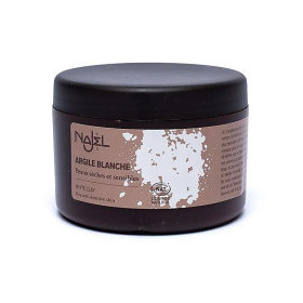 Najel poudre d'argile blanche pour masque facial -- 90 g