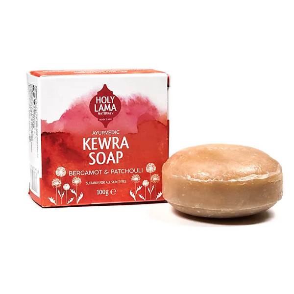 Holy Lama Noix de coco savon Kewra -- 100 g