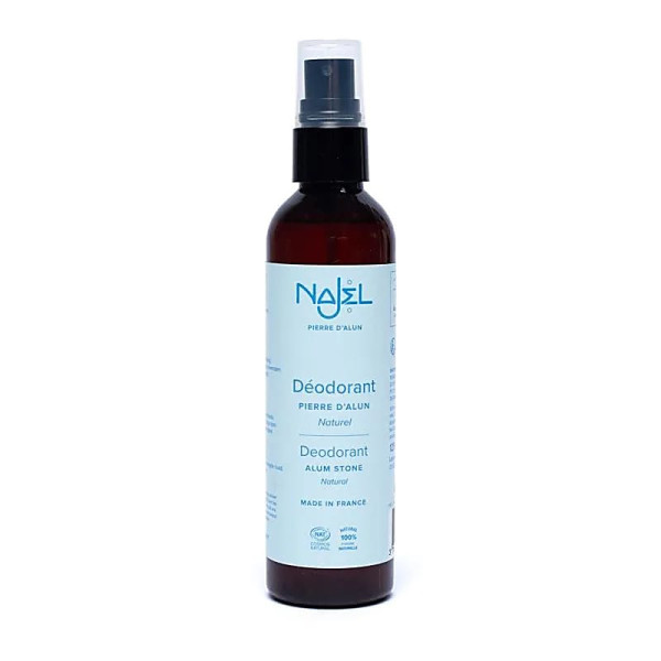 Najel Déodorant naturel pierre d'Alun spray -- 125 ml