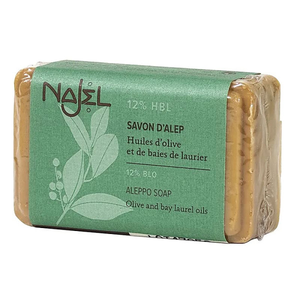 Najel savon d'Alep 12% huile de laurier -- 100 g