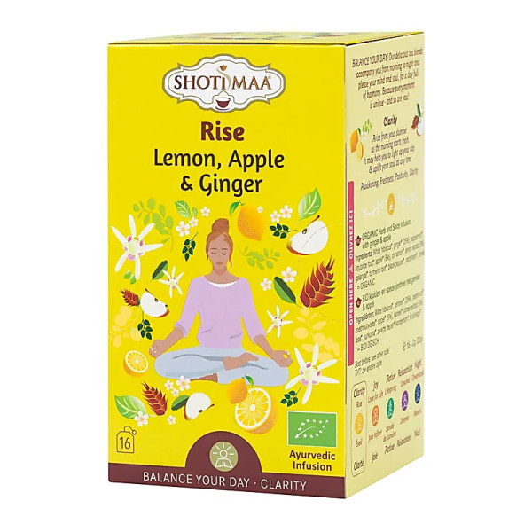Emballé par 6, Shoti Maa Tisane Rise bio -- 32 g
