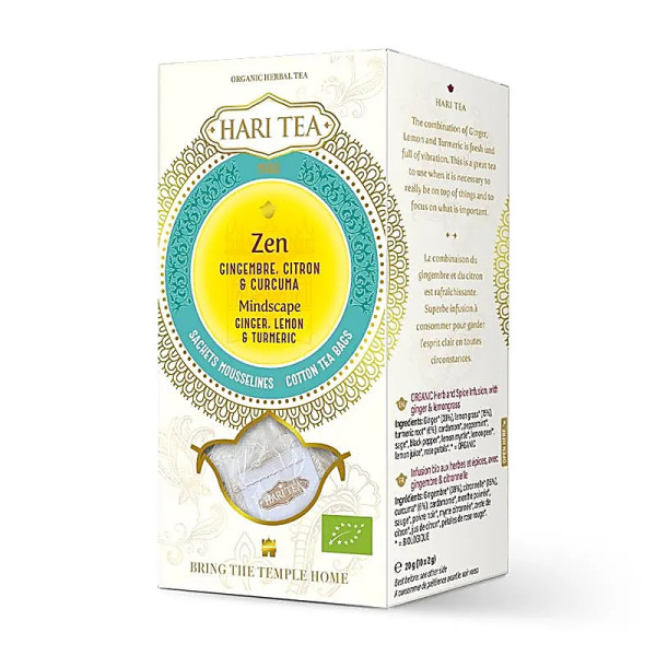 Hari Tea Mindscape bio gingembre, citron & curcuma -- 20 g