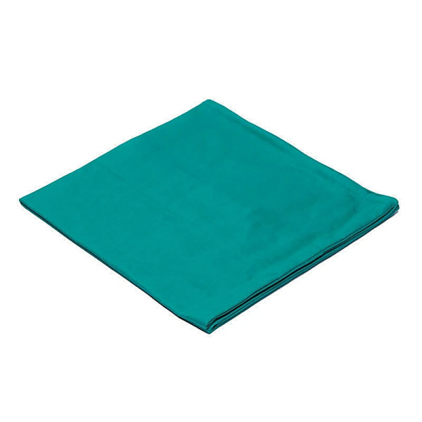 Housse de tapis de méditation 4ème Chakra en coton bio (GOTS) Vert -- 65x65x5cm； 239g