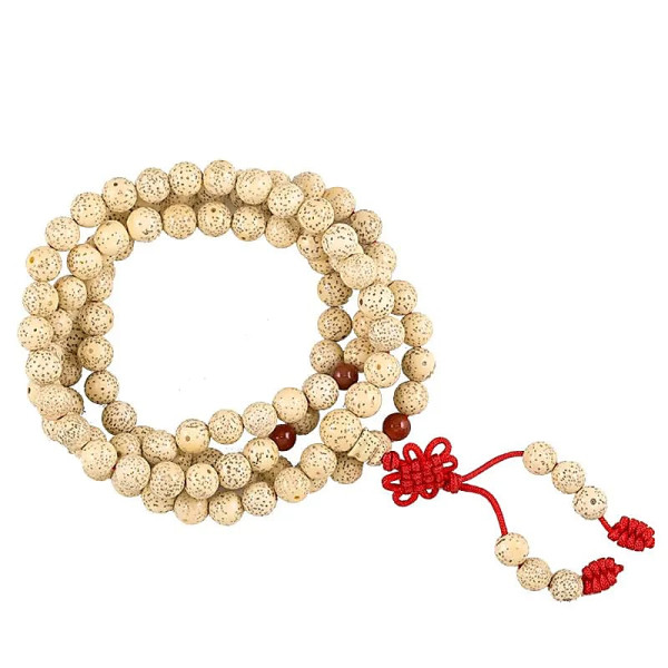 Mala graines Lotus 108 grains -- 0.8 cm