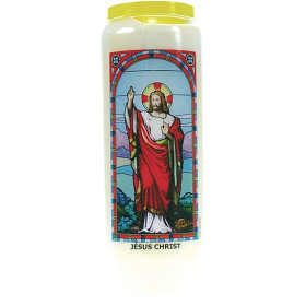 Neuvaine vitrail : Jésus Christ