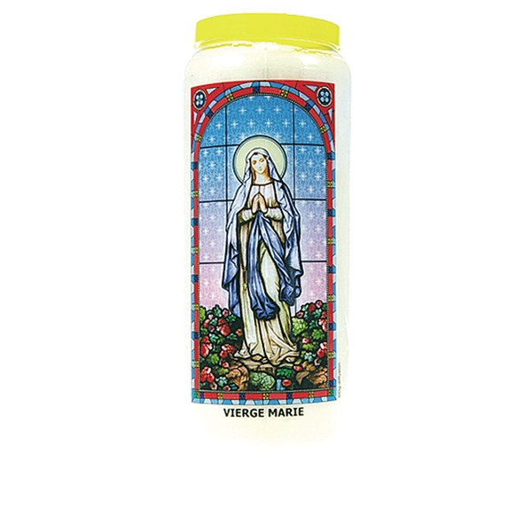Neuvaine vitrail : Vierge Marie