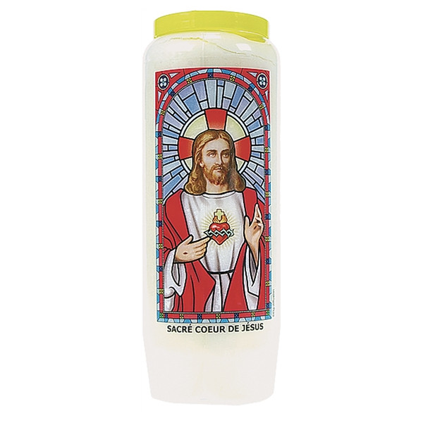Neuvaine vitrail : Sacré coeur de Jésus