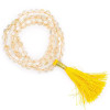 Mala Citrine qualité AA 108 perles + sachet en brocart -- 0.6 cm