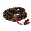Malra Rudraksha poliee 108 perles -- 0.8 cm