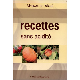 Recettes sans acidité