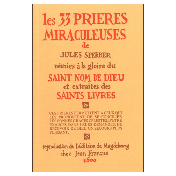 Les 33 prières miraculeuses