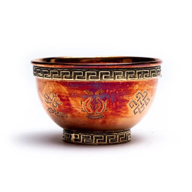 Bols d'offrande huit signes auspicieux -- 8x4.5 cm