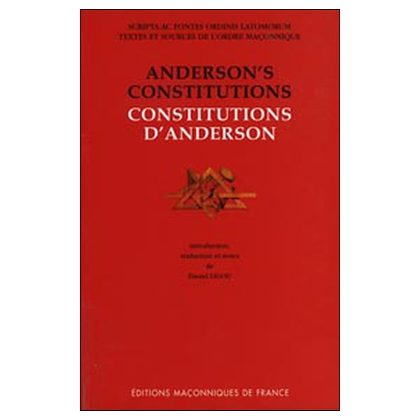 Les Constitutions d'Anderson