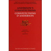 Les Constitutions d'Anderson