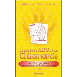 Le coffret ABC de la Chiromancie - Le livre + 50 fiches pour apprendre à lire les lignes de la main