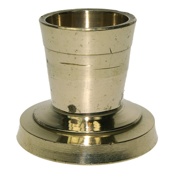 Porte bougie laiton doré