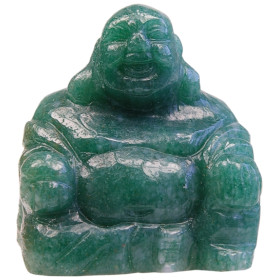Bouddha Rieur Assis 4 cm - Aventurine