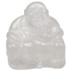 Bouddha Rieur Assis 4 cm - Cristal de roche