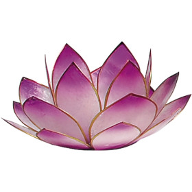 Photophore lotus - coloris lavande