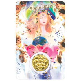 Médaille sur carte Abondance