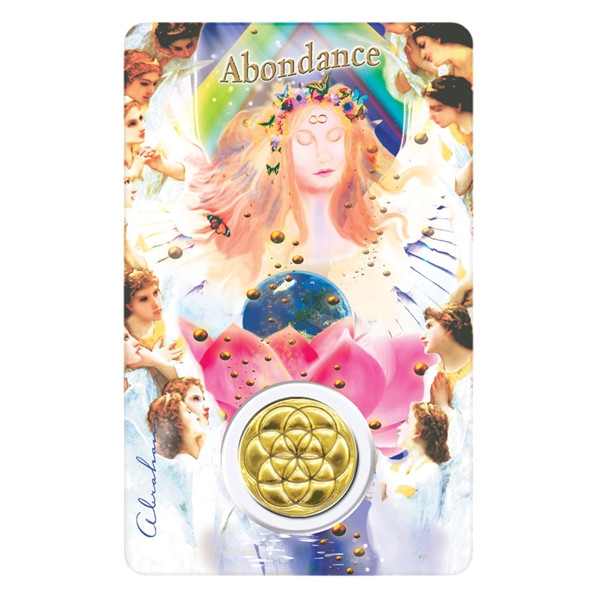 Médaille sur carte Abondance