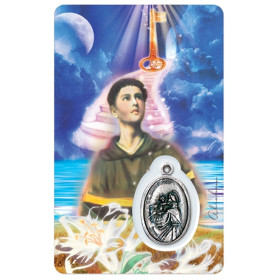 Médaille sur carte Saint-Antoine