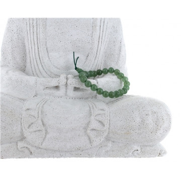 Bracelet mala tibétain - Aventurine verte