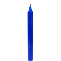 Bougie Teintée Masse - Coloris Bleu Roi