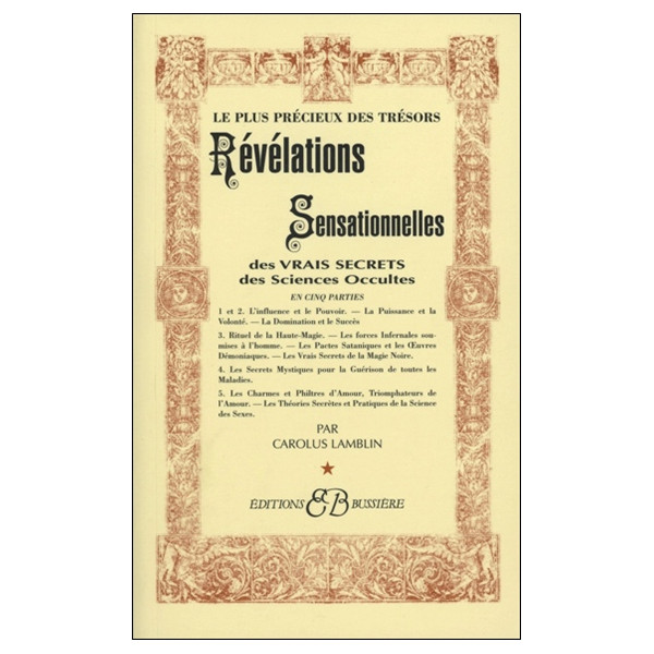 Révélations Sensationnelles des vrais secrets des Sciences Occultes