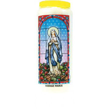 Neuvaine vitrail : Vierge Marie