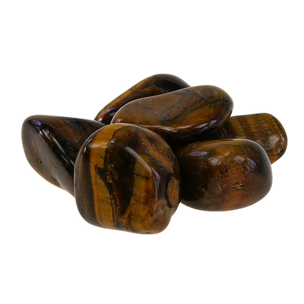 Pierres Roulées - Oeil de Tigre - Sachet 500 grs