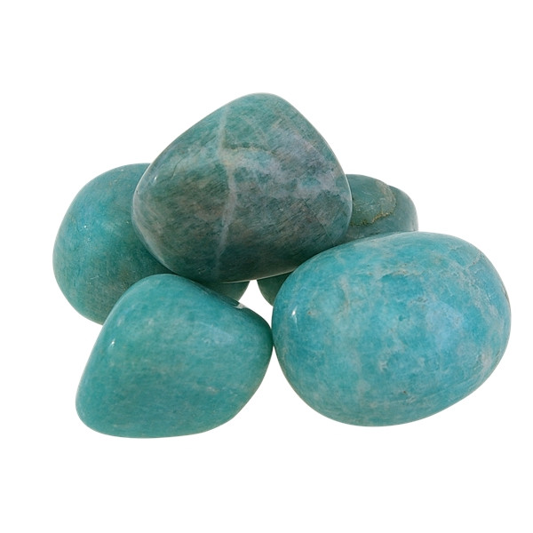 Pierres Roulées - Amazonite du Perou - Sachet 500 grs