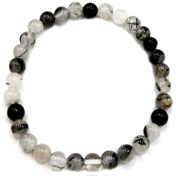 Quartz Tourmaline 6 mm