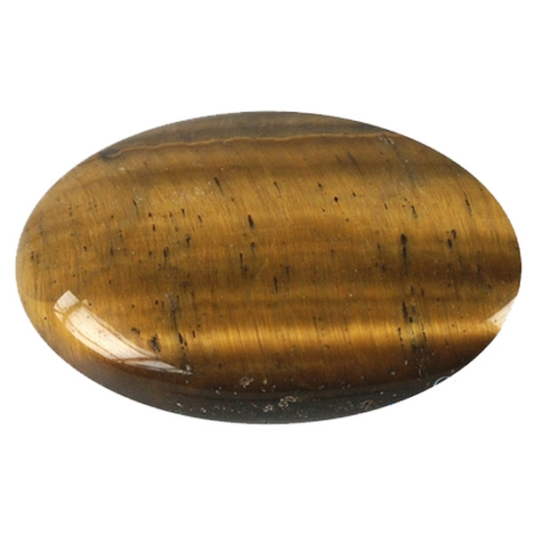 Galet Oeil de Tigre - Pièce de 3,5 x 4 cm