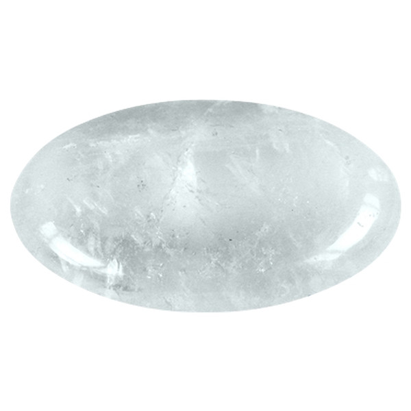 Galet Cristal de Roche - Pièce de 3 x 4.5 cm