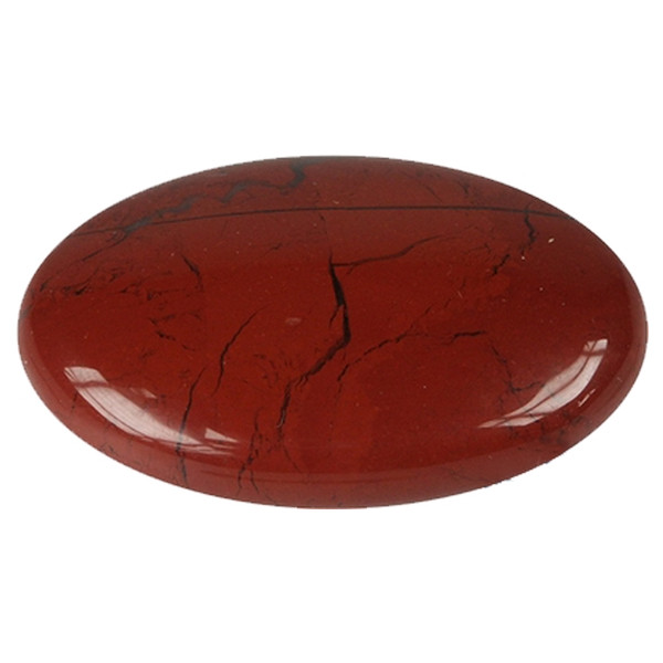 Galet Jaspe Rouge - Pièce de 3 x 4.5 cm